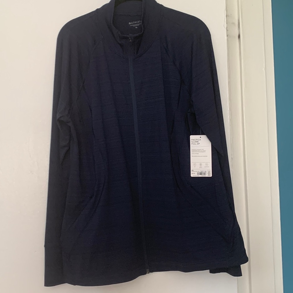 NWT Athleta Pacifica Illume UPF Full-Zip Jacket XL